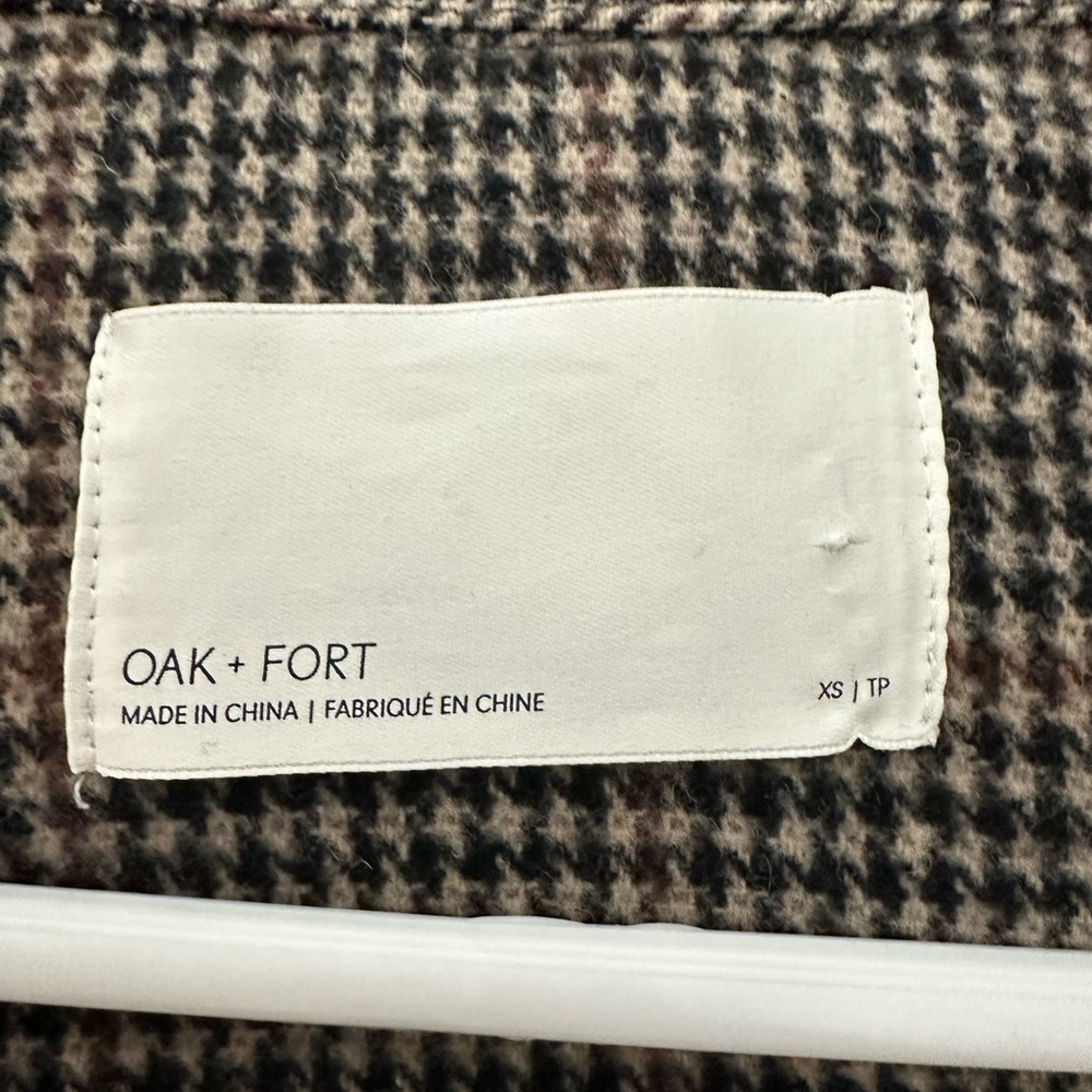 OAK + FORT Plaid Jacket - Picture 4 of 7